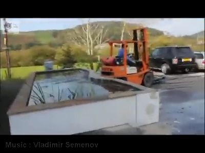 Forklift truck fail compilation (Video)