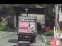 Lorry crashes into the bridge - bridge strike (Video)