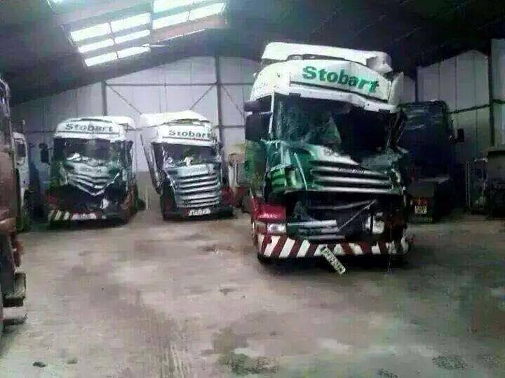 Garage of one famous company