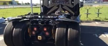 The sound of customized Scania Chimera (Video)