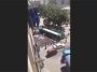 Leaking petrol tanker suddenly lights up (Video)